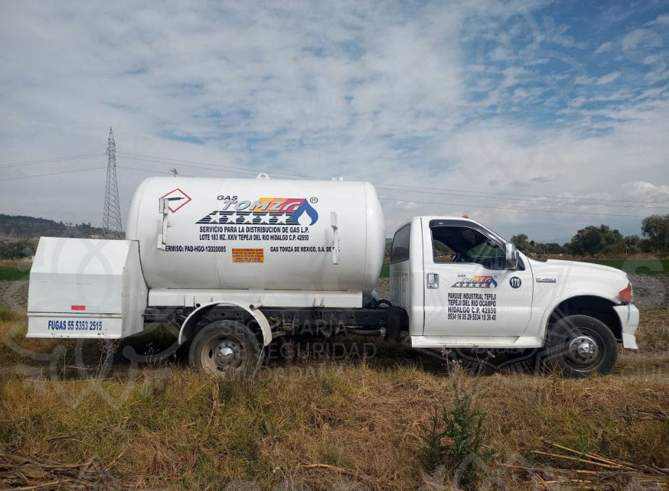 Lo sorprenden sustrayendo gas LP en Santa Apolonia Teacalco